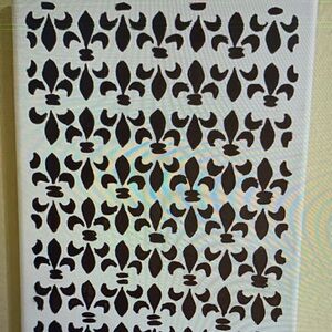 Black and White Patterned Wall Art